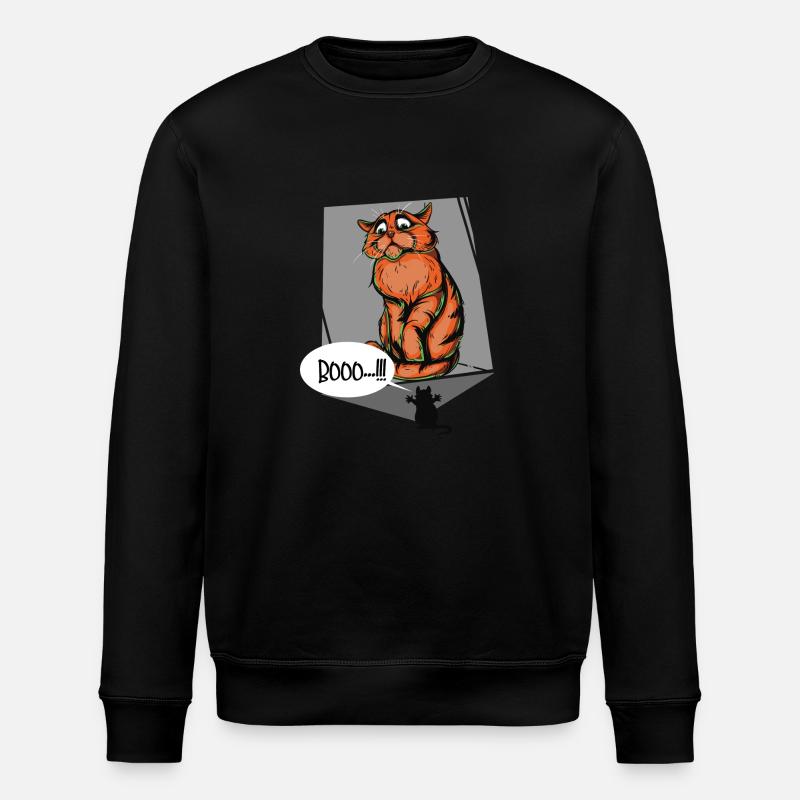 Booo - Stanley/Stella Unisex Bio-Sweatshirt ROLLER - Schwarz