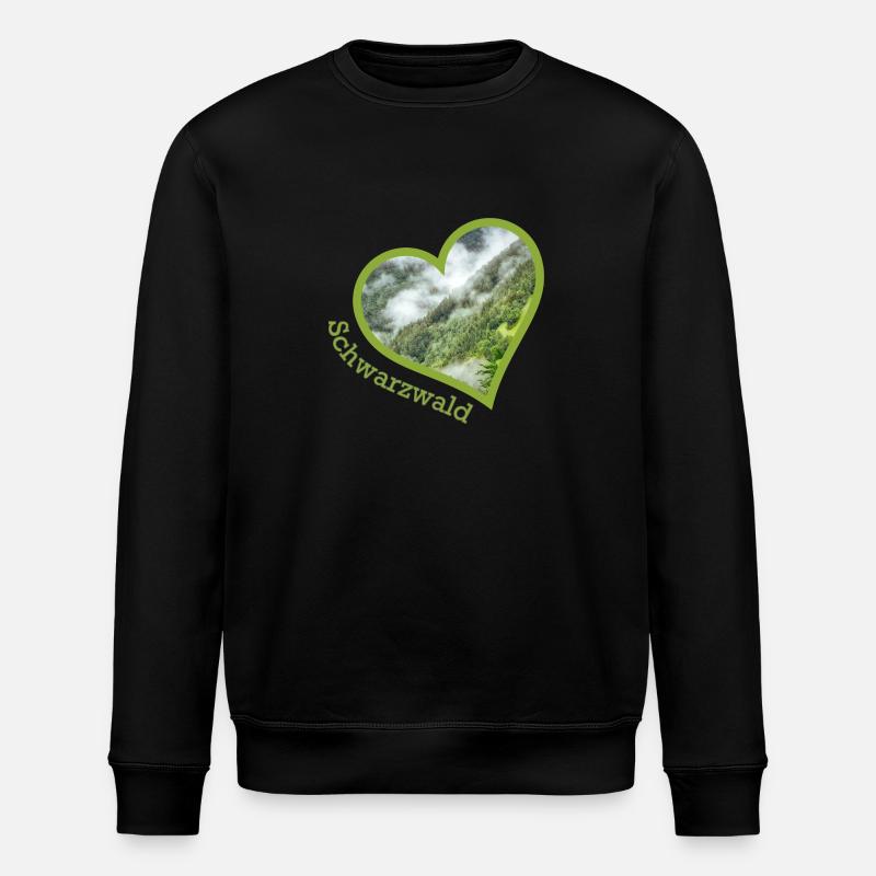 forêt Noire - Sweat bio ROLLER Stanley/Stella Unisexe - noir