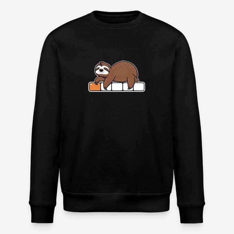 Une ronde de refroidissement - Sweat bio ROLLER Stanley/Stella Unisexe - noir
