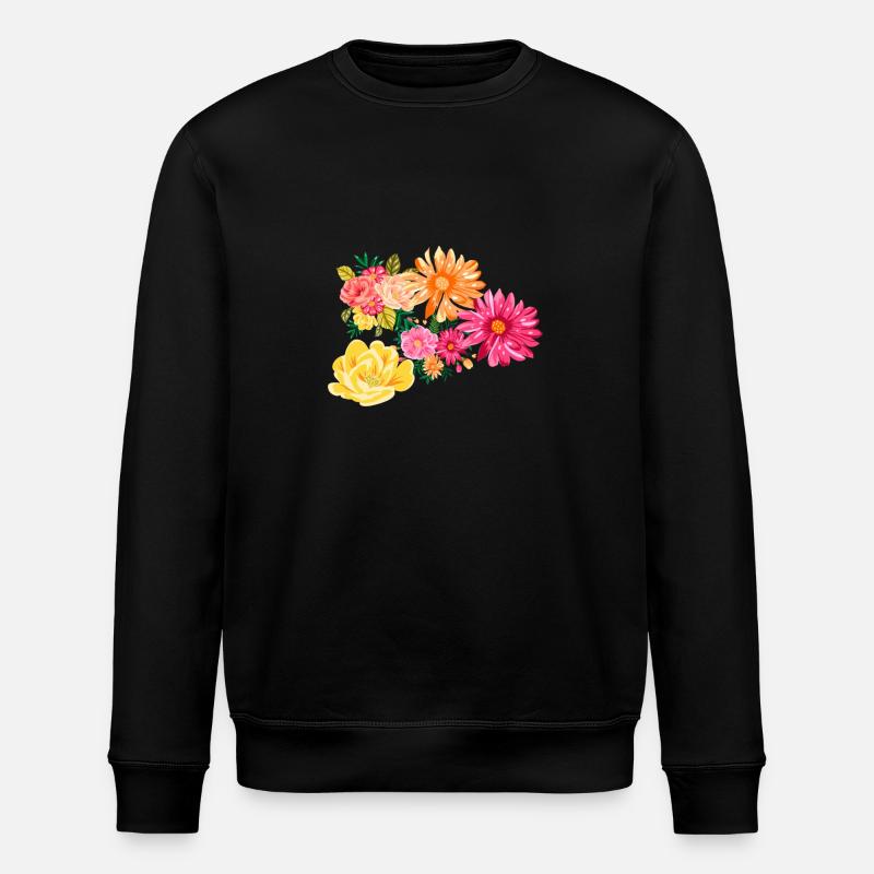Frühlings - Stanley/Stella Unisex Bio-Sweatshirt ROLLER - Schwarz