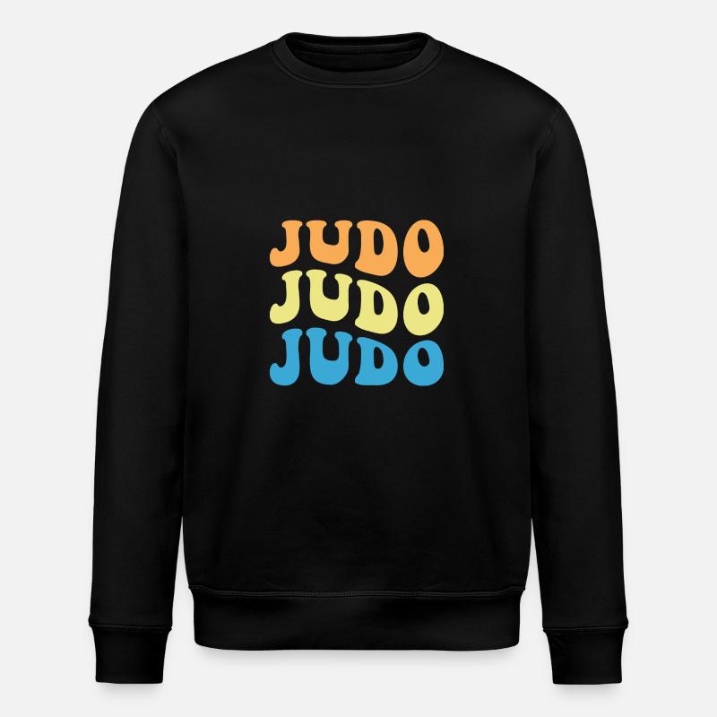 Judo - Sweat bio ROLLER Stanley/Stella Unisexe - noir