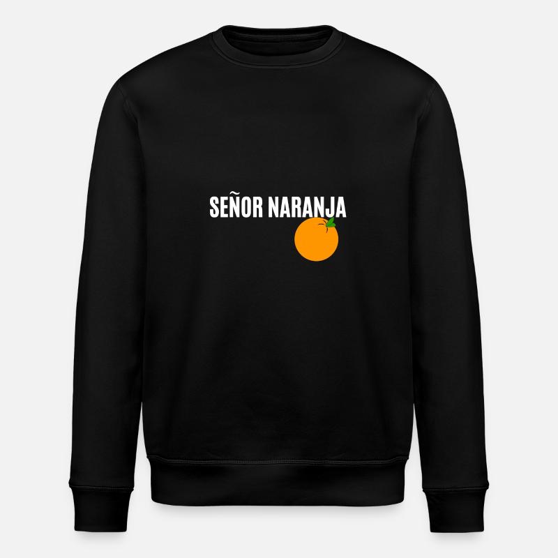 Señor Naranja - Stanley/Stella Unisex Bio-Sweatshirt ROLLER - Schwarz