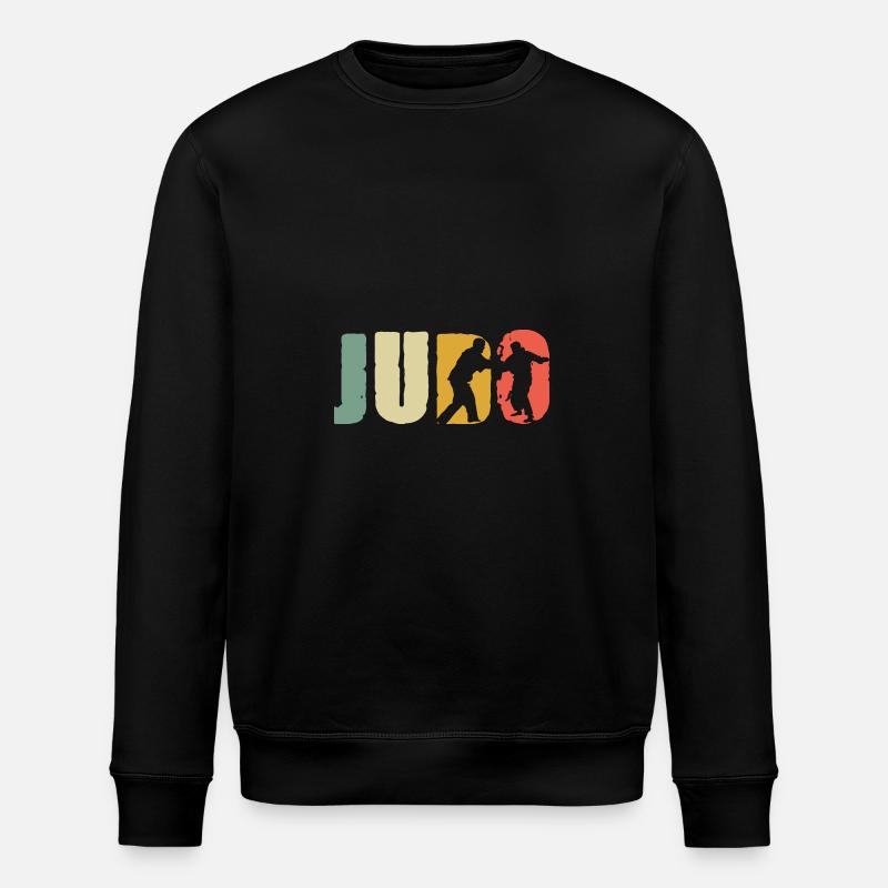Judo - Stanley/Stella Unisex Bio-Sweatshirt ROLLER - Schwarz