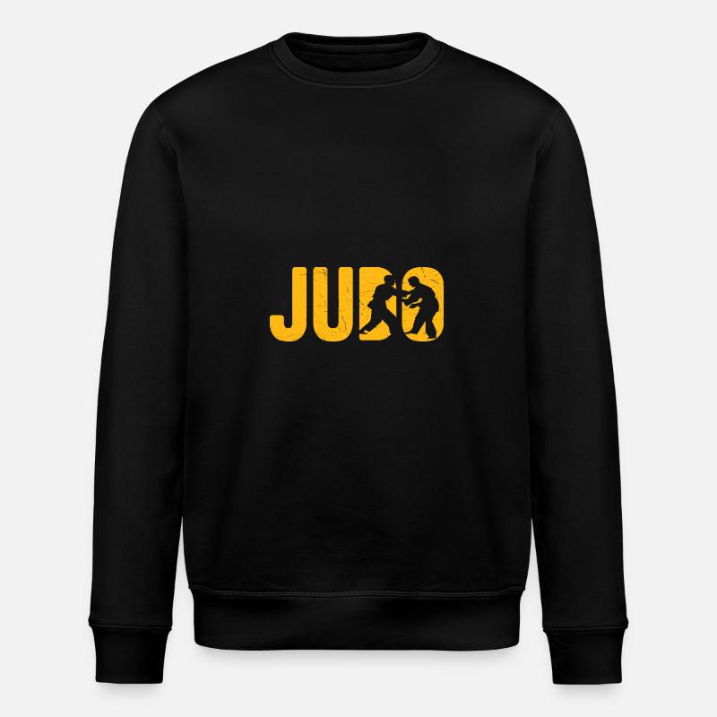 Judo - Sweat bio ROLLER Stanley/Stella Unisexe - noir