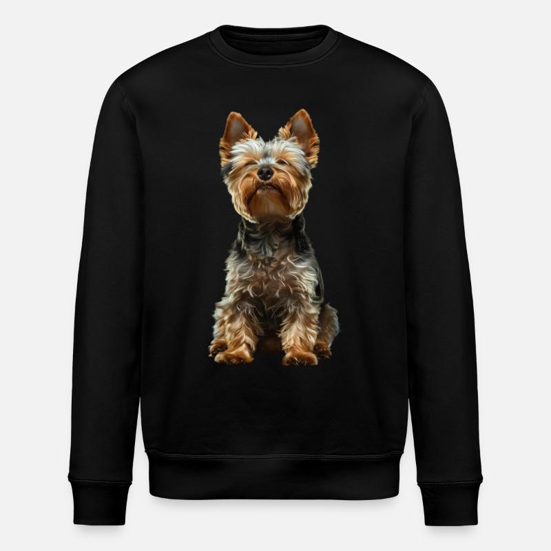 Yorkshire Terrier - Stanley/Stella ROLLER Unisex Organic Sweatshirt - black