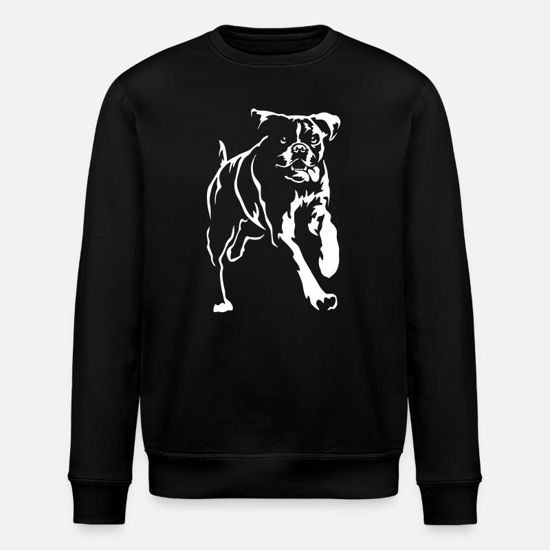 Boxer « Black Edition » - Sweat bio ROLLER Stanley/Stella Unisexe - noir