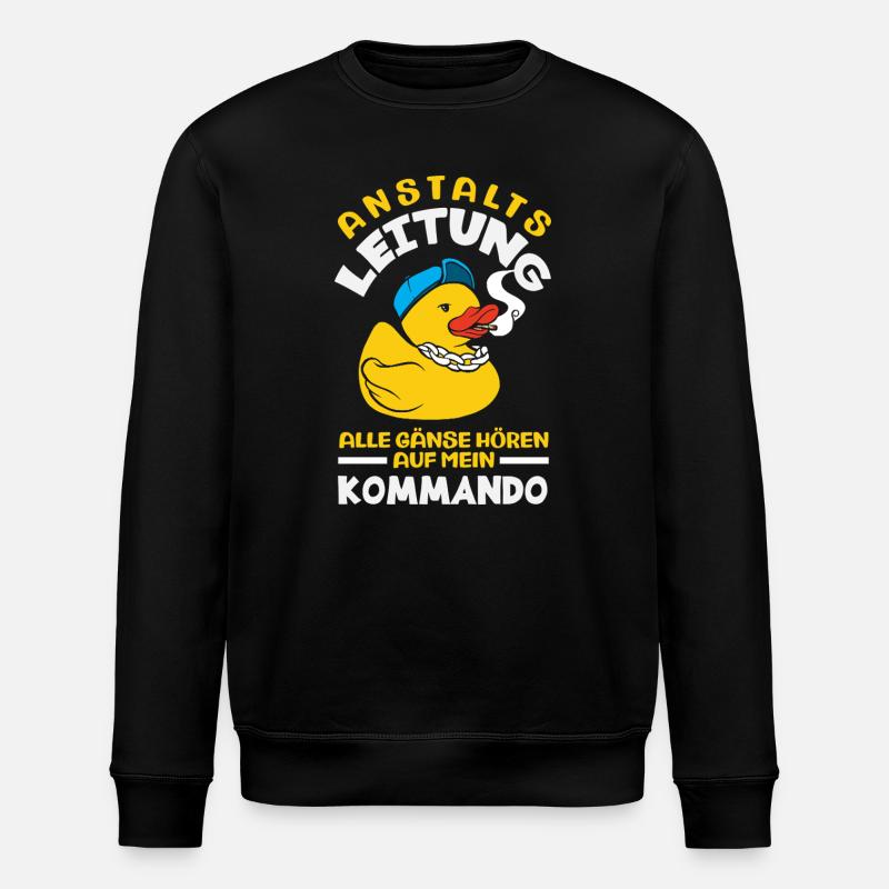 Gestion pénitentiaire Chef de la direction - Sweat bio ROLLER Stanley/Stella Unisexe - noir