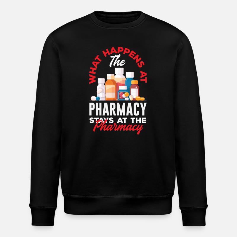 Pharmacist Pharmaceutical Technical - Stanley/Stella ROLLER Unisex Organic Sweatshirt - black