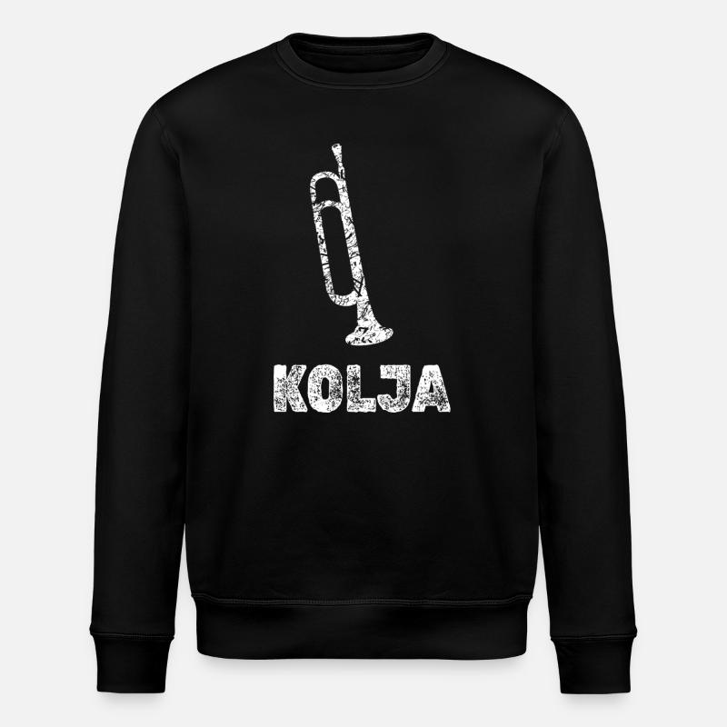 Kolja en trompettes - Sweat bio ROLLER Stanley/Stella Unisexe - noir