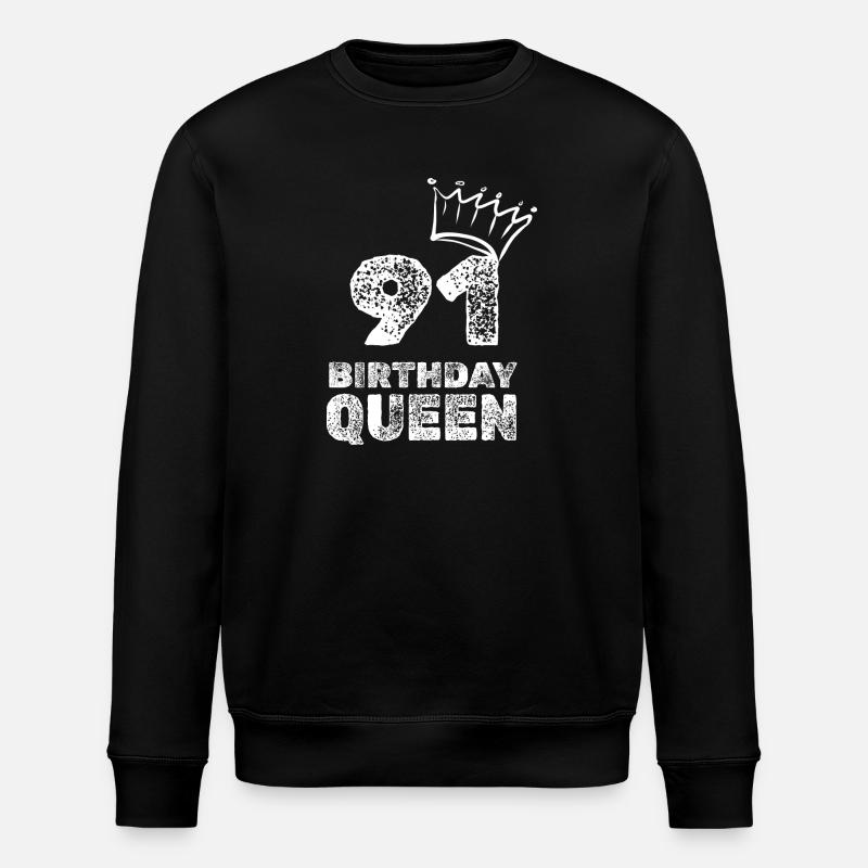 91 - Stanley/Stella ROLLER Unisex Organic Sweatshirt - black