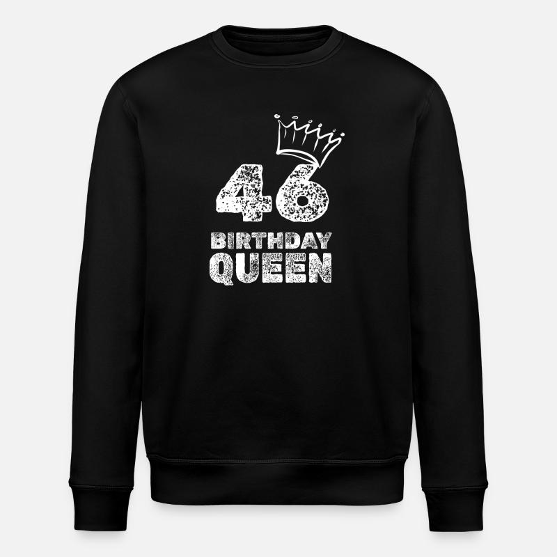 Anniversaire 46 - Sweat bio ROLLER Stanley/Stella Unisexe - noir