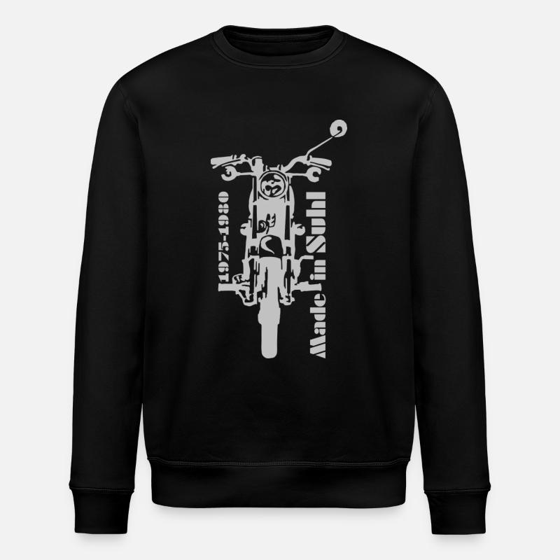 Simson S50 Front - Stanley/Stella Unisex Bio-Sweatshirt ROLLER - Schwarz