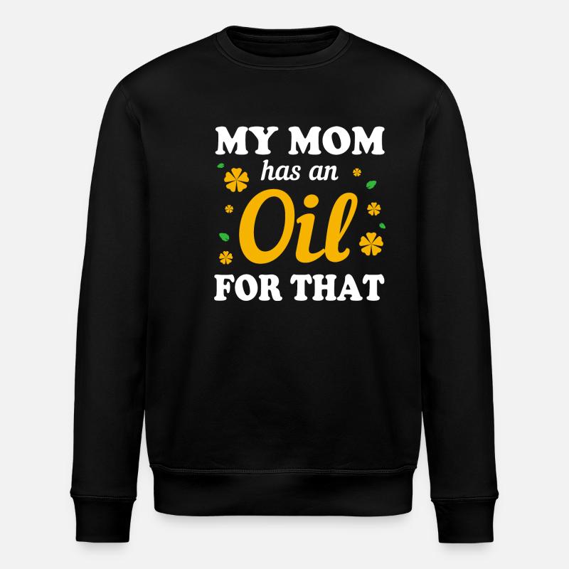 Ätherisches Öl - Stanley/Stella Unisex Bio-Sweatshirt ROLLER - Schwarz