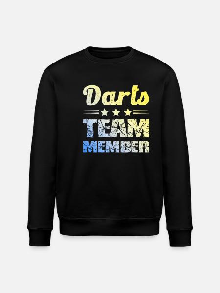 Darts Team - Stanley/Stella ROLLER Unisex Organic Sweatshirt - black