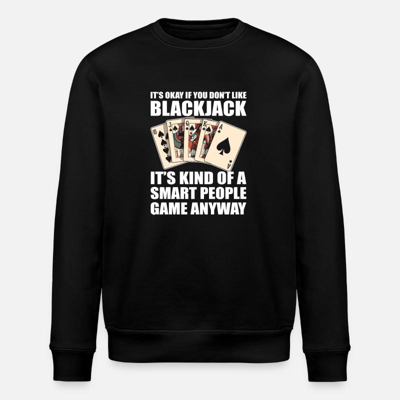 Blackjack Black Jack - Sweat bio ROLLER Stanley/Stella Unisexe - noir