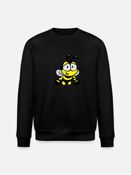 Bee - Stanley/Stella ROLLER Unisex Organic Sweatshirt - black
