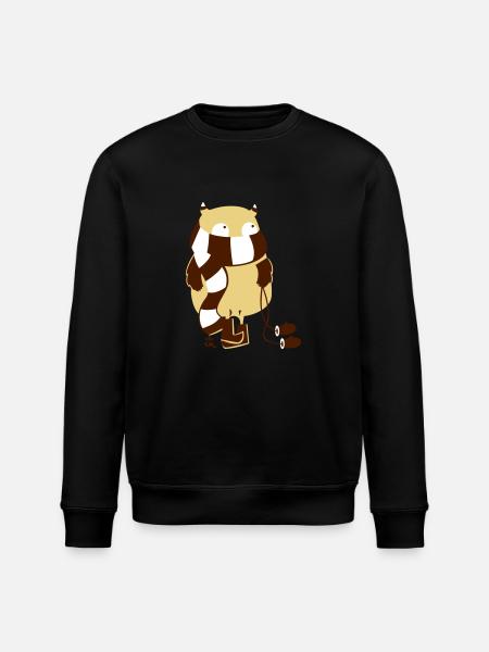 Frostii Monster - Stanley/Stella Unisex Bio-Sweatshirt ROLLER - Schwarz