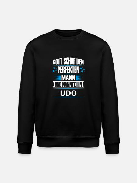 UDO - Stanley/Stella Unisex Bio-Sweatshirt ROLLER - Schwarz