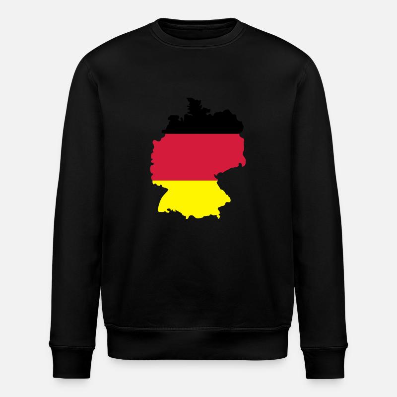 Deutschland - Stanley/Stella Unisex Bio-Sweatshirt ROLLER - Schwarz