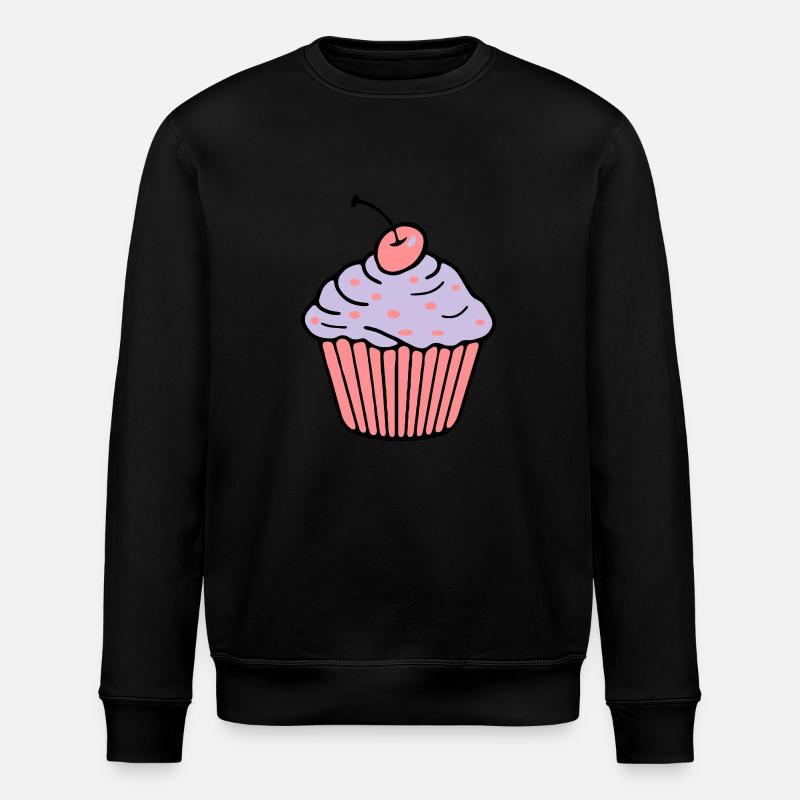 Cupcake - Stanley/Stella Unisex Bio-Sweatshirt ROLLER - Schwarz