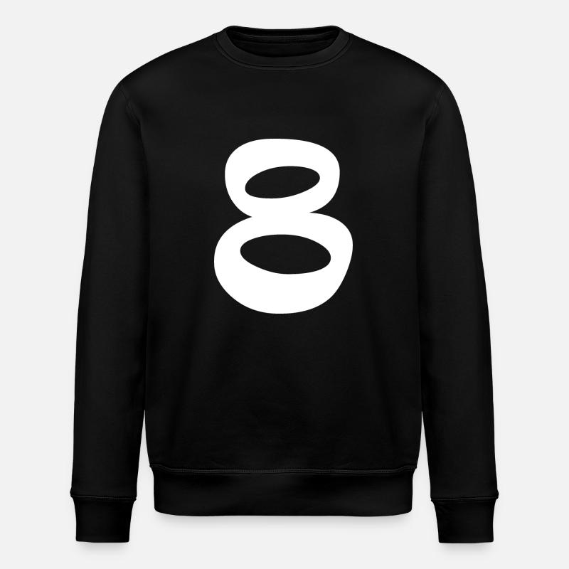 8 - Sweat bio ROLLER Stanley/Stella Unisexe - noir