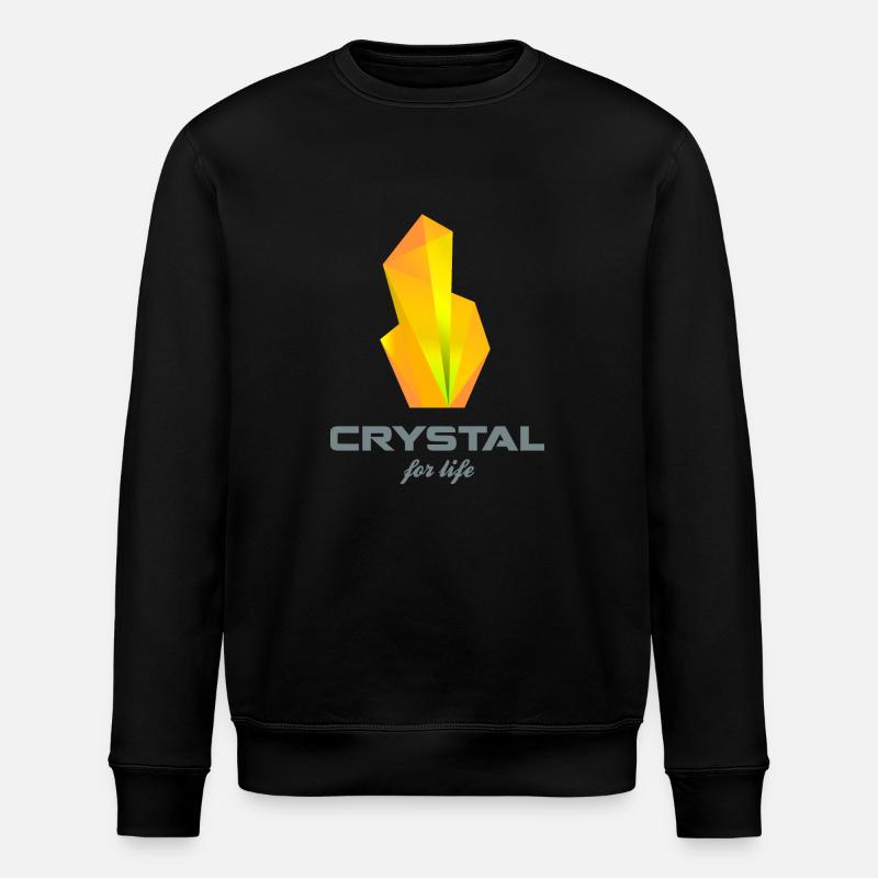 Cristal pour la vie - Sweat bio ROLLER Stanley/Stella Unisexe - noir