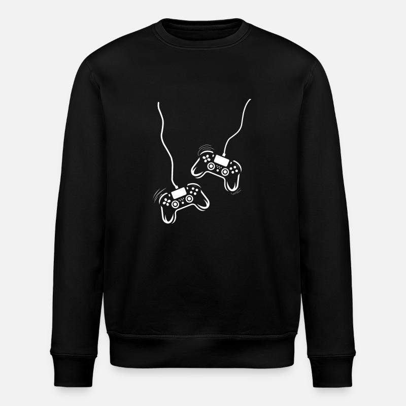 Game Console Controller - Stanley/Stella ROLLER Unisex Organic Sweatshirt - black