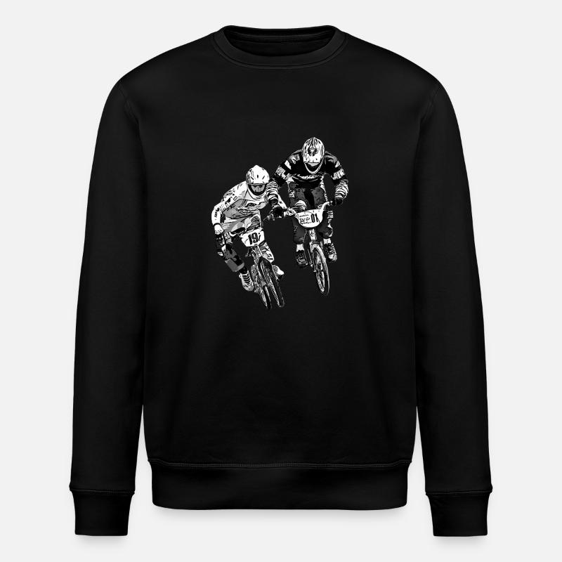 bmx - Sweat bio ROLLER Stanley/Stella Unisexe - noir