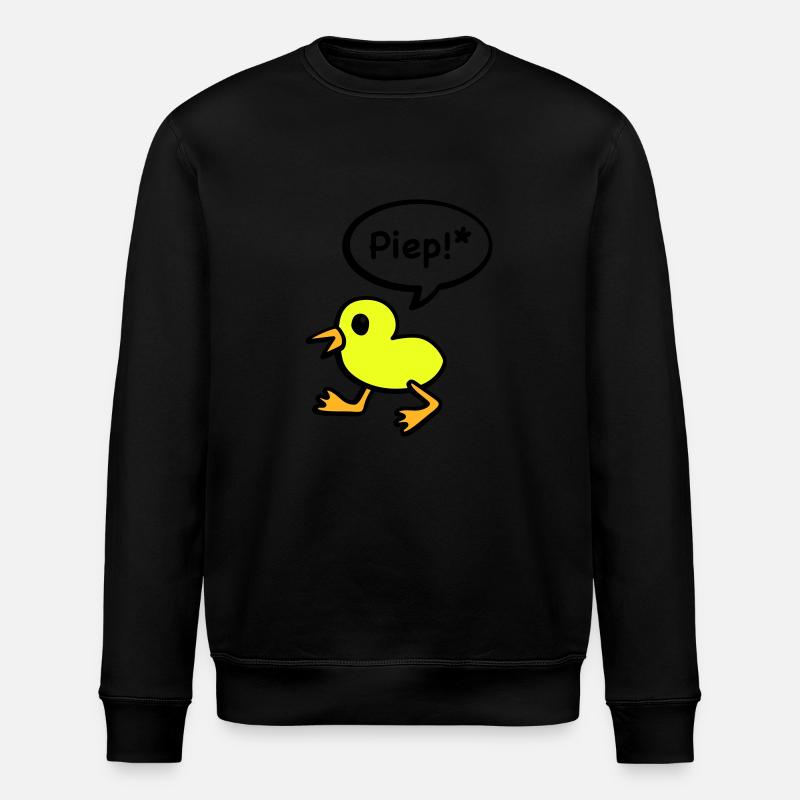 bip oiseau - Sweat bio ROLLER Stanley/Stella Unisexe - noir