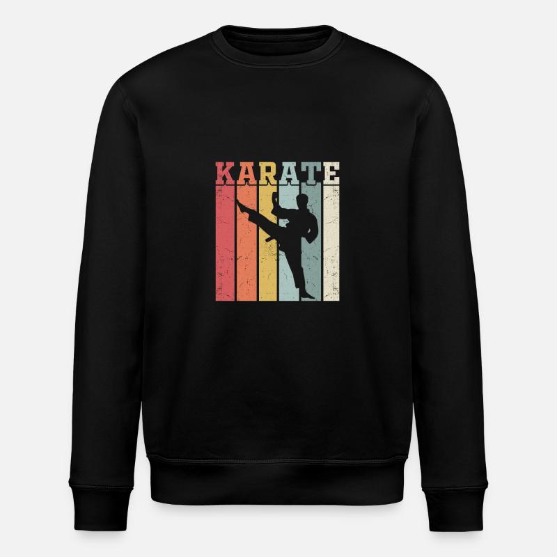 Karate - Stanley/Stella Unisex Bio-Sweatshirt ROLLER - Schwarz
