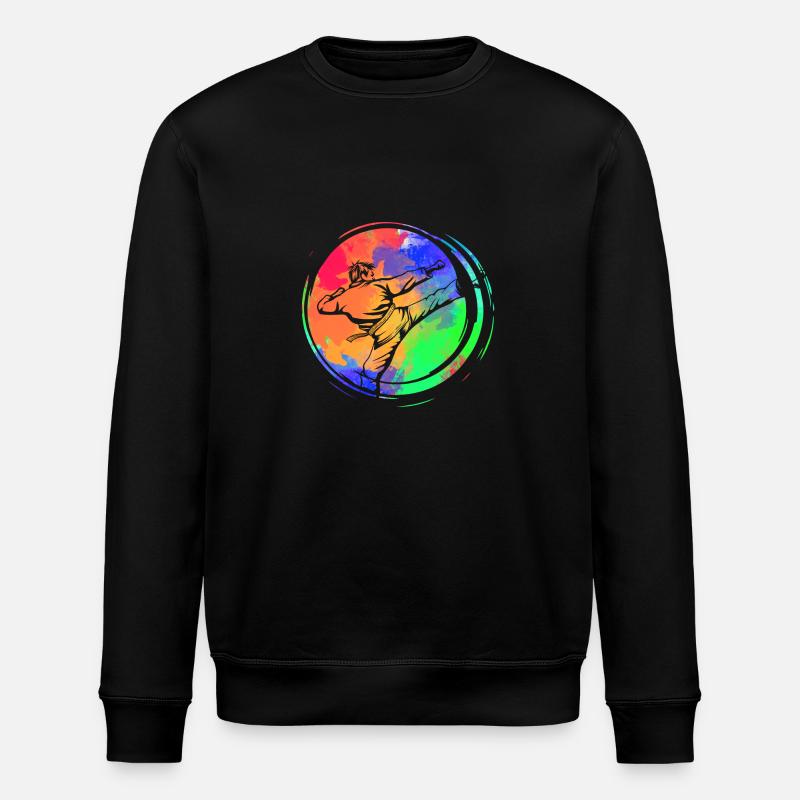 Karate - Stanley/Stella Unisex Bio-Sweatshirt ROLLER - Schwarz