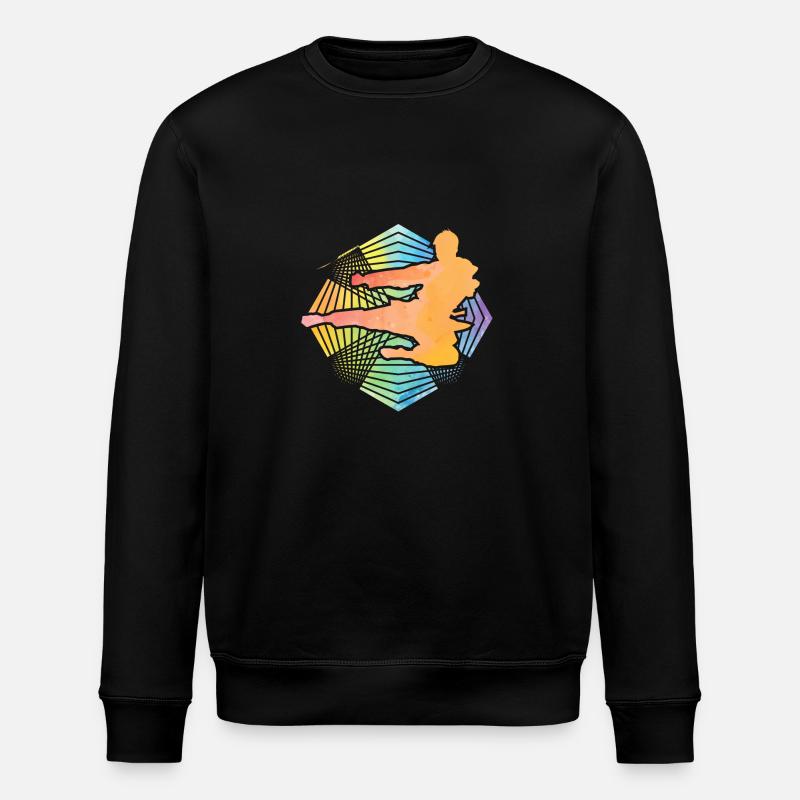 Karaté - Sweat bio ROLLER Stanley/Stella Unisexe - noir