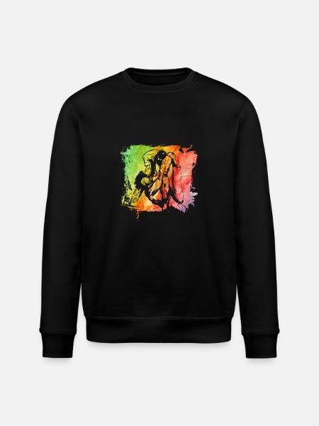 Judo - Stanley/Stella Unisex Bio-Sweatshirt ROLLER - Schwarz