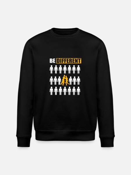 Be Different Judo - Stanley/Stella ROLLER Unisex Organic Sweatshirt - black