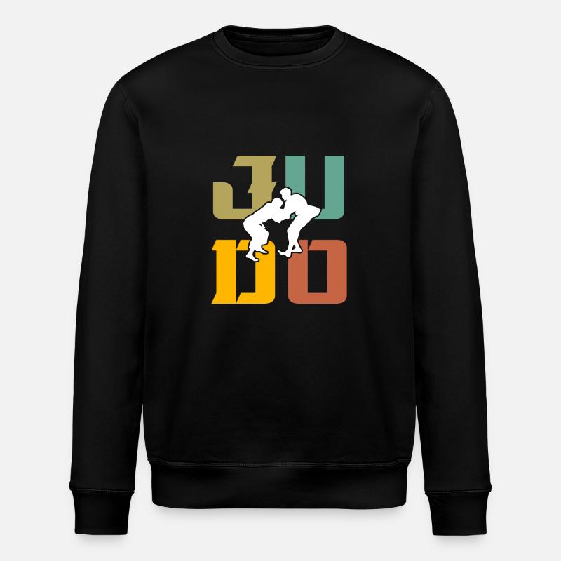 Judo - Stanley/Stella ROLLER Unisex Organic Sweatshirt - black