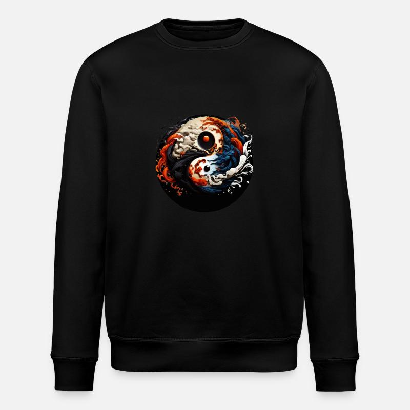 Yin Yang - Sweat bio ROLLER Stanley/Stella Unisexe - noir