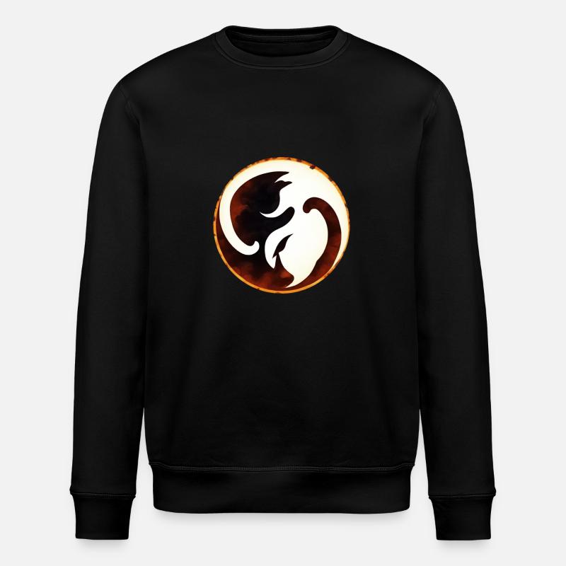 Yin Yang - Sweat bio ROLLER Stanley/Stella Unisexe - noir