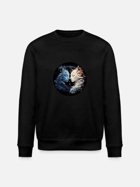Yin Yang - Sweat bio ROLLER Stanley/Stella Unisexe - noir