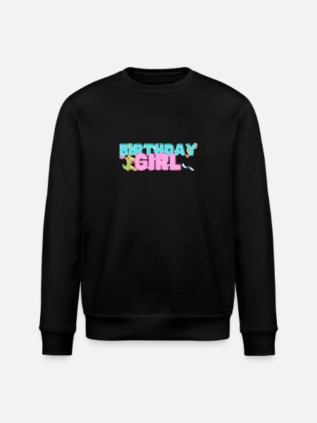 Dinosaure Anniversaire Garçon - Sweat bio ROLLER Stanley/Stella Unisexe - noir