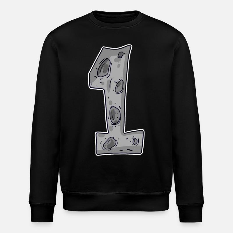 1 - Première Lune - Sweat bio ROLLER Stanley/Stella Unisexe - noir
