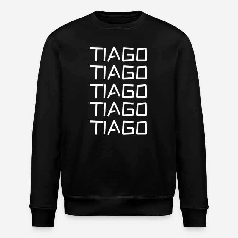 Tiago as a bachelor - Stanley/Stella ROLLER Unisex Organic Sweatshirt - black