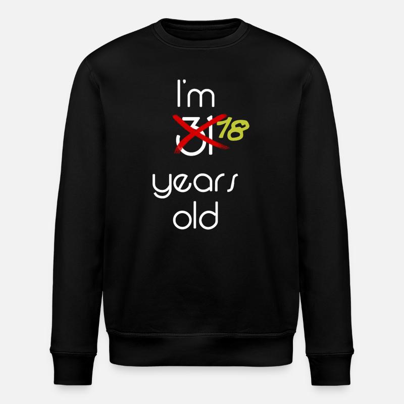 Célébration des 31 ans Style graphique - Sweat bio ROLLER Stanley/Stella Unisexe - noir