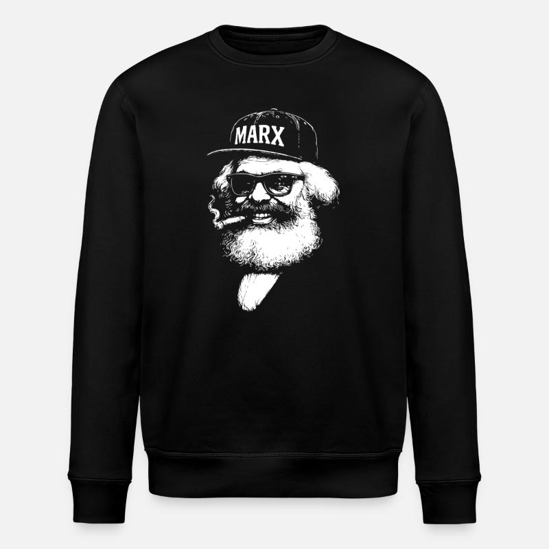Karl Marx Icône pop - Sweat bio ROLLER Stanley/Stella Unisexe - noir