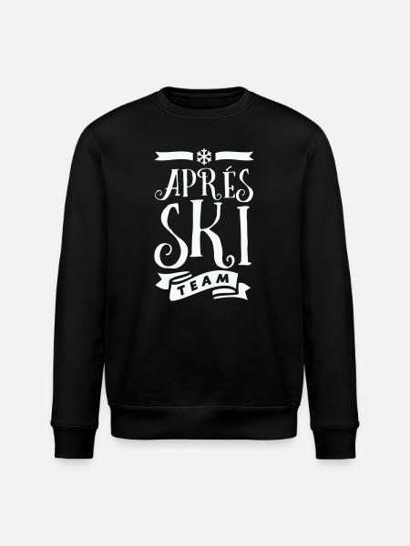 Après Ski Team - Stanley/Stella ROLLER Unisex Organic Sweatshirt - black