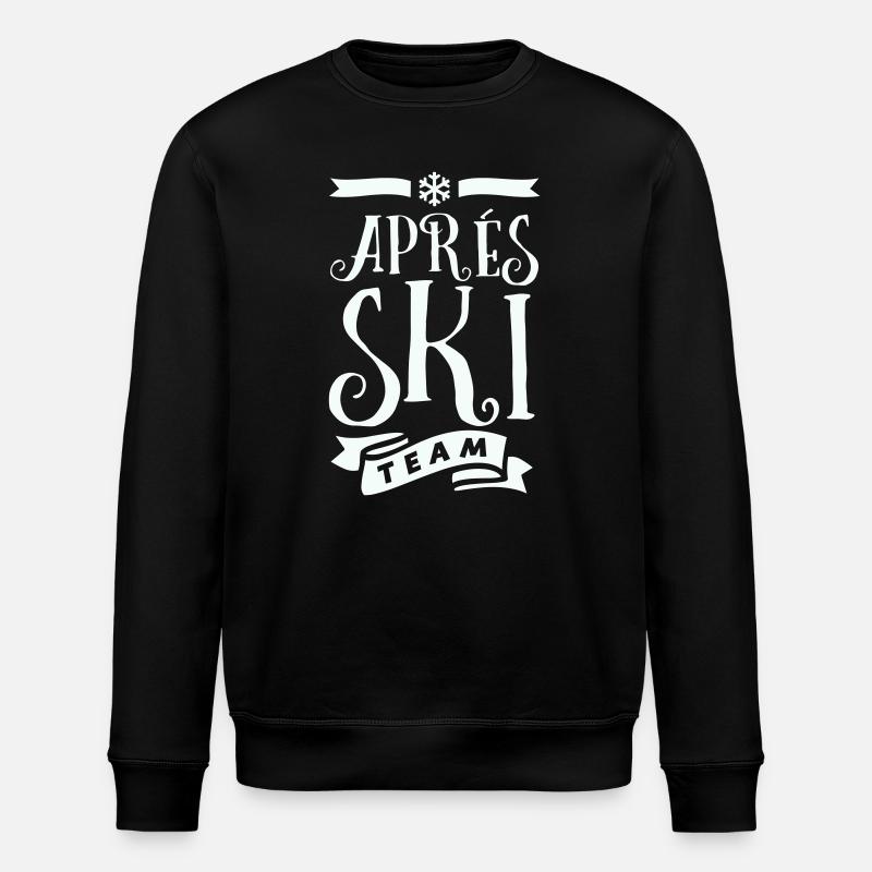 Après Ski Team - Stanley/Stella ROLLER Unisex Organic Sweatshirt - black