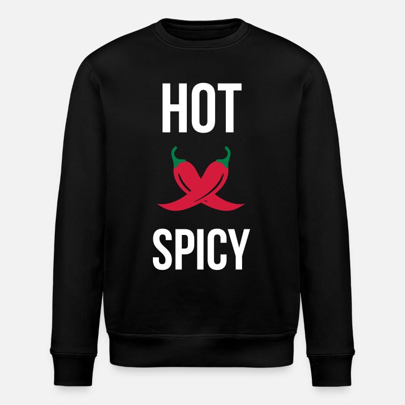 Hot & Spicy grill - Stanley/Stella Unisex Bio-Sweatshirt ROLLER - Schwarz