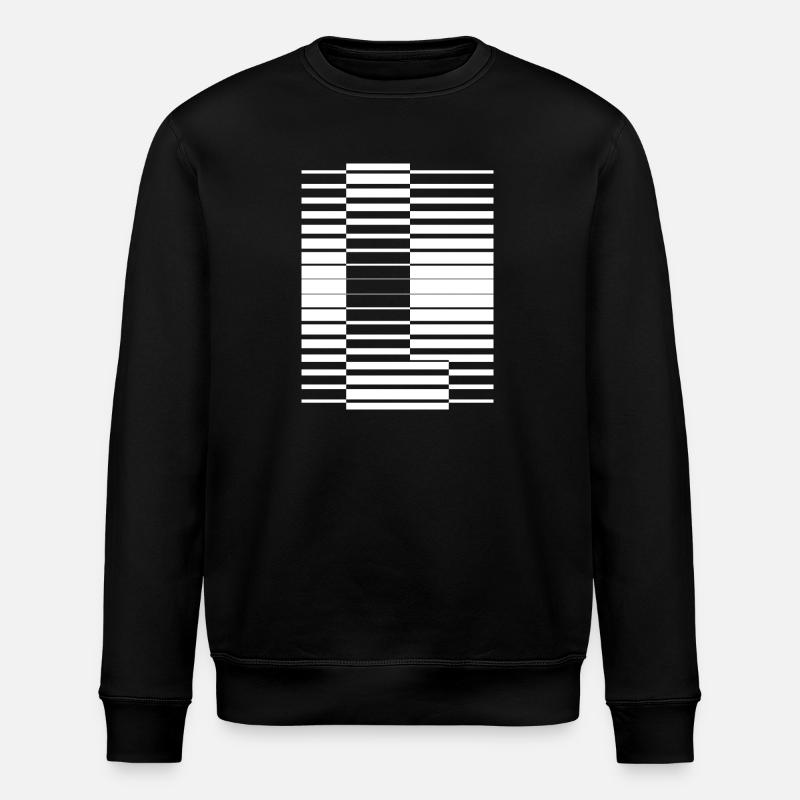 LETTER L - Stanley/Stella ROLLER Unisex Organic Sweatshirt - black