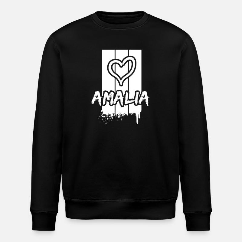 Amalia Amalia - Sweat bio ROLLER Stanley/Stella Unisexe - noir