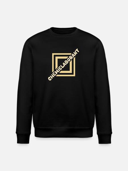 Chemical laboratory assistant - Stanley/Stella ROLLER Unisex Organic Sweatshirt - black