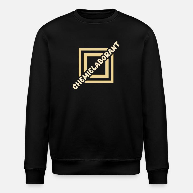 Chemical laboratory assistant - Stanley/Stella ROLLER Unisex Organic Sweatshirt - black